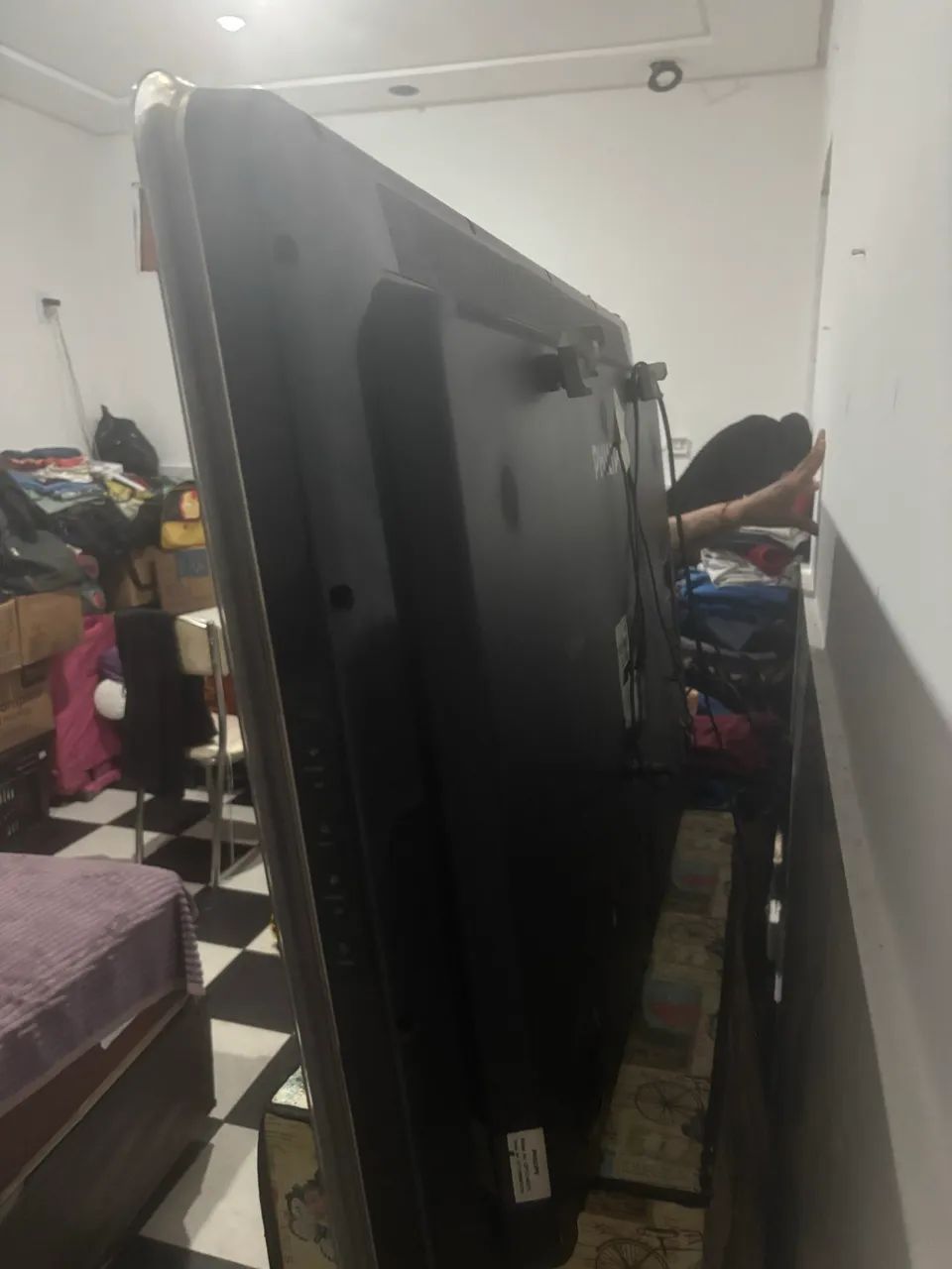 Vende tv antiga fjillpes 43 polegadas polegadas de plasma troca em cel  - Foto 2