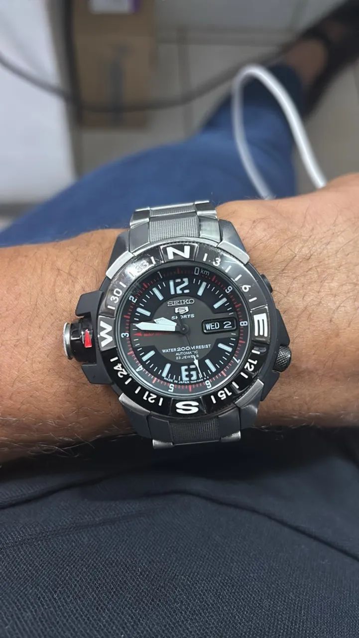 Relógio Seiko Map Meter