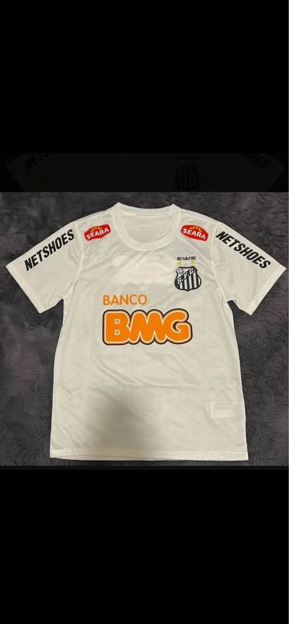 Camisa Neymar jr Santos(retrô) 