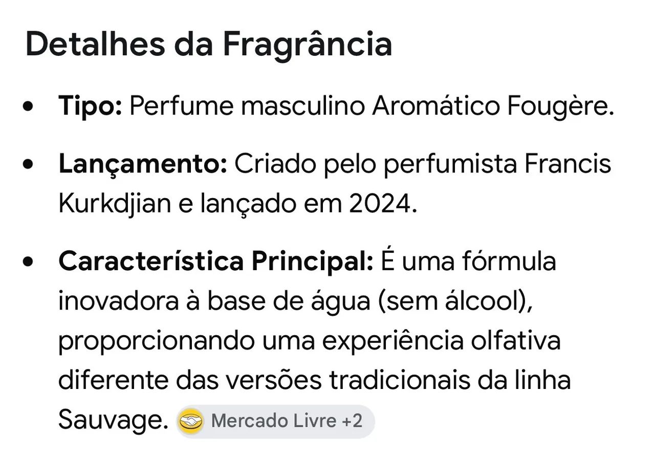 Perfume Sauvage Dior eau forte - 10ml - Foto 2