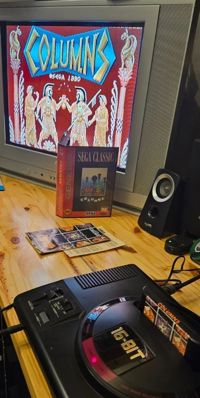 Jogo Original para Mega Drive / Genesis - COLUMNS - Foto 2