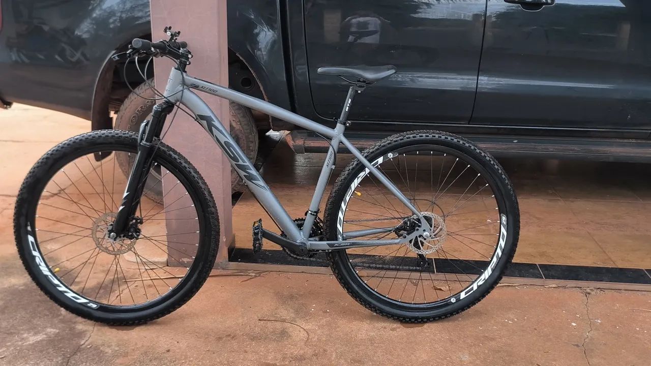 Bike semi nova 1 mês de uso(LEIA A DESCRIÇÃO) - Foto 2