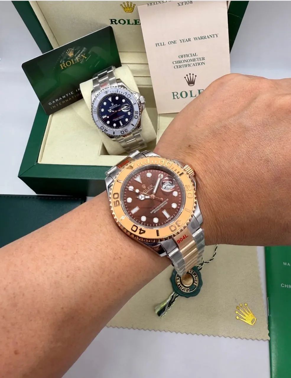 Relógio Yacht-Master Everrose Automático - Foto 3