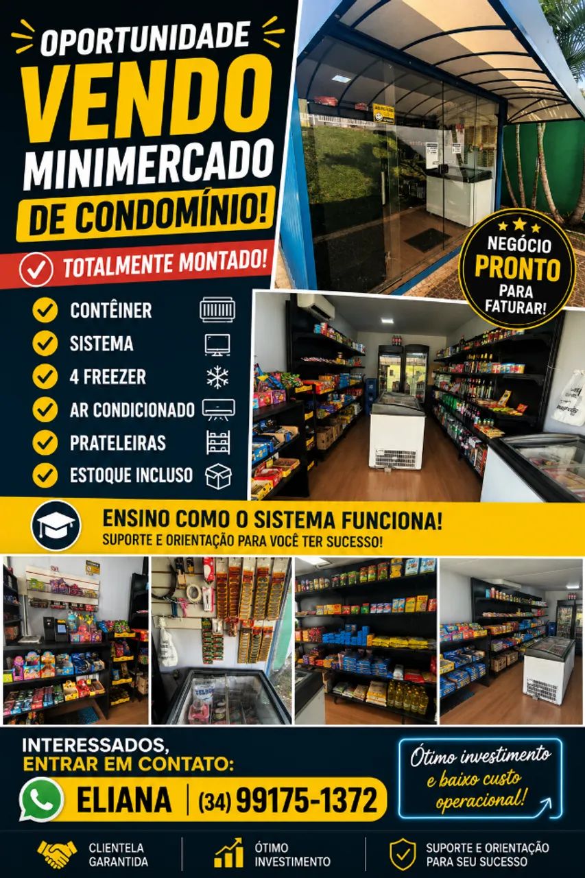 Minimercado de condomínio 