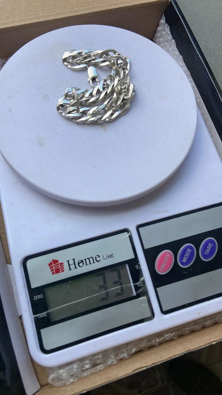 Pulseira de prata 925 - Foto 2