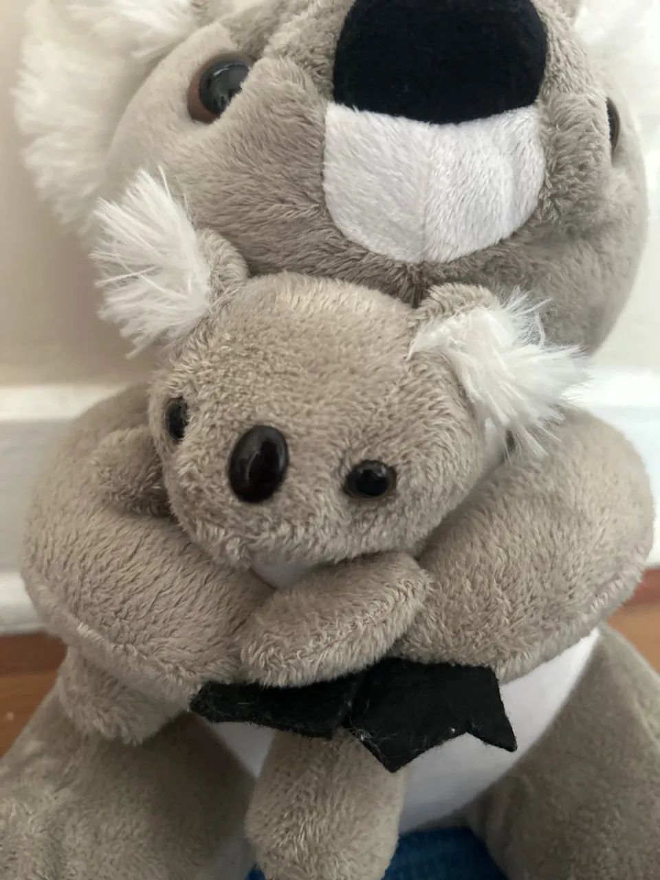 Pelúcia Coala com Filhote - Mãe e Bebê - Foto 3
