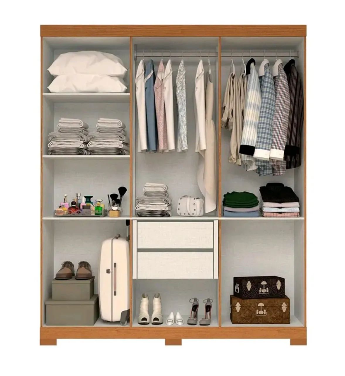 Guarda Roupa Casal (NOVO) - Foto 4