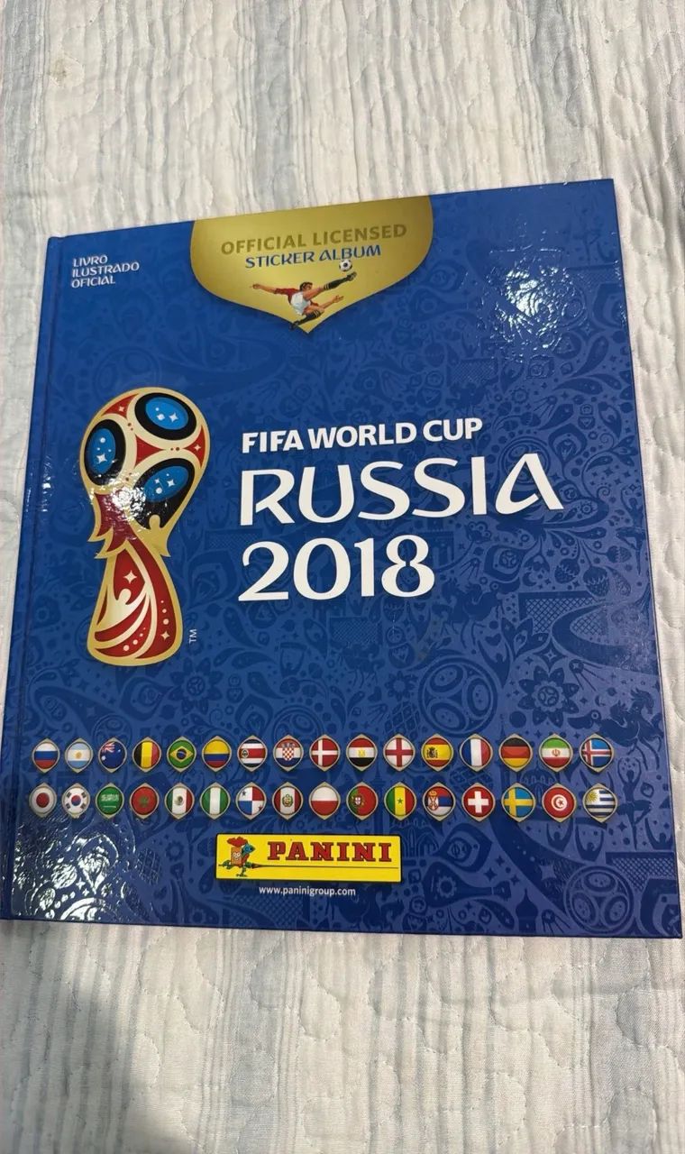 Álbum da copa 2018 panini
