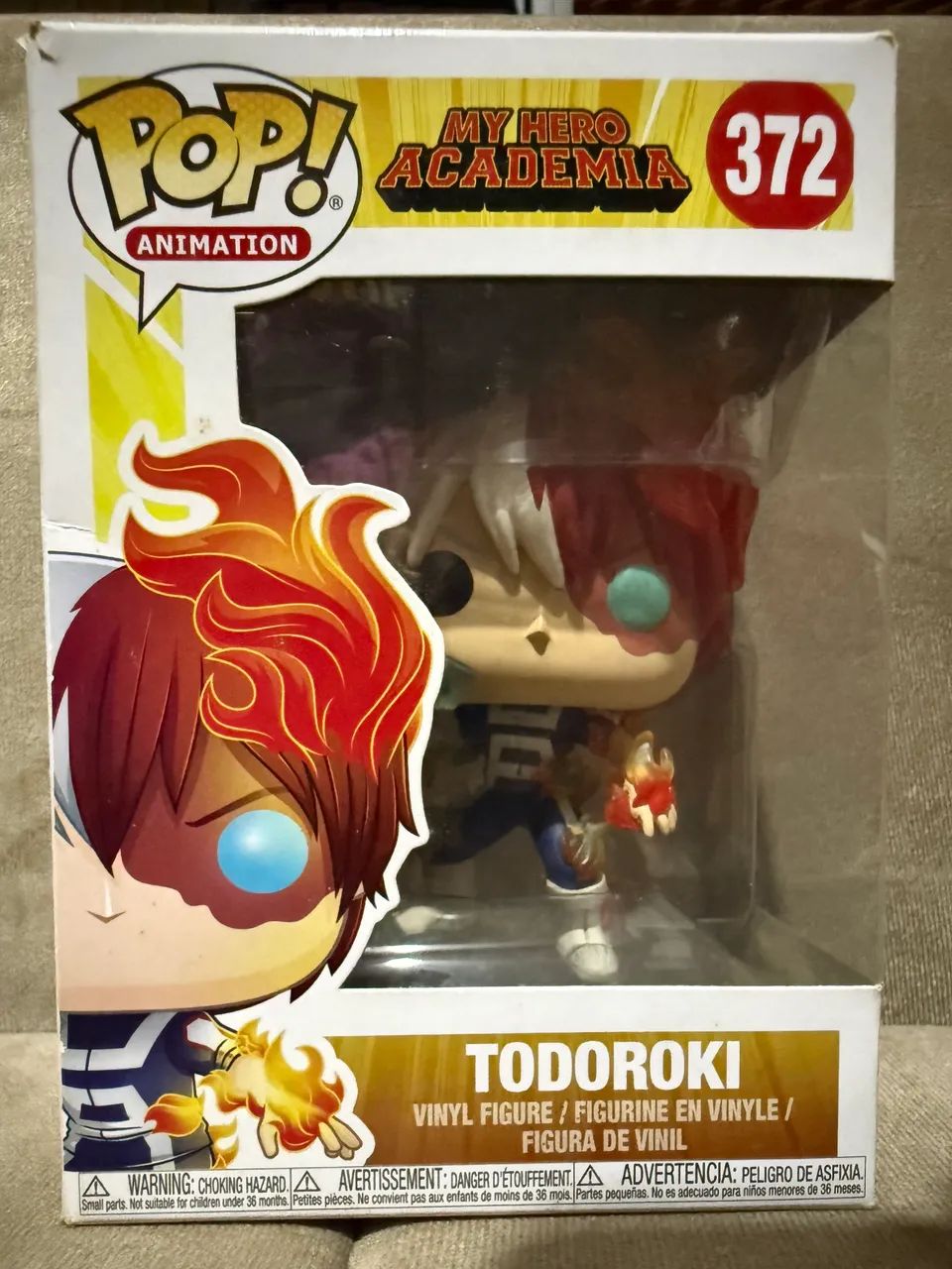 Boneco Funko pop Original, My Hero academia - todoroki