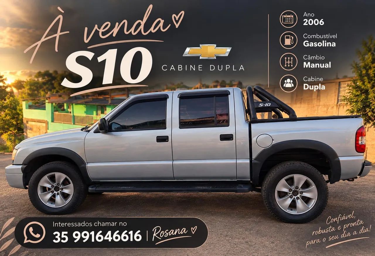 Chevrolet S10 P-UP ADVANT. 2.4/2.4 MPFI F.POWER CD 2006