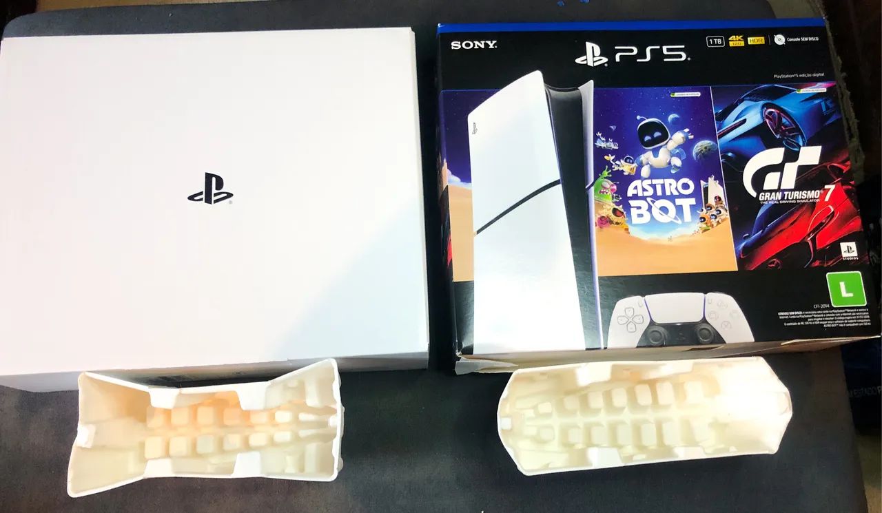 Caixa PlayStation 5 Com Berço e Caixa Interna - Foto 2