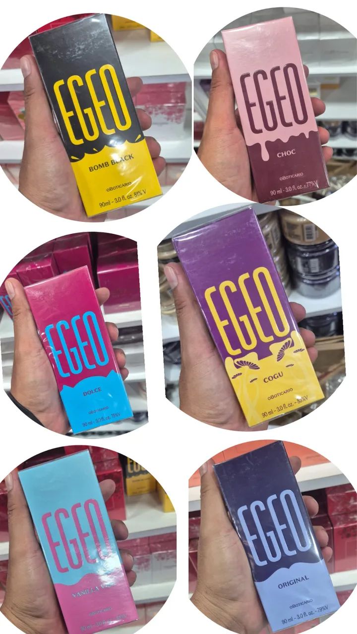 Perfumes Boticário original 