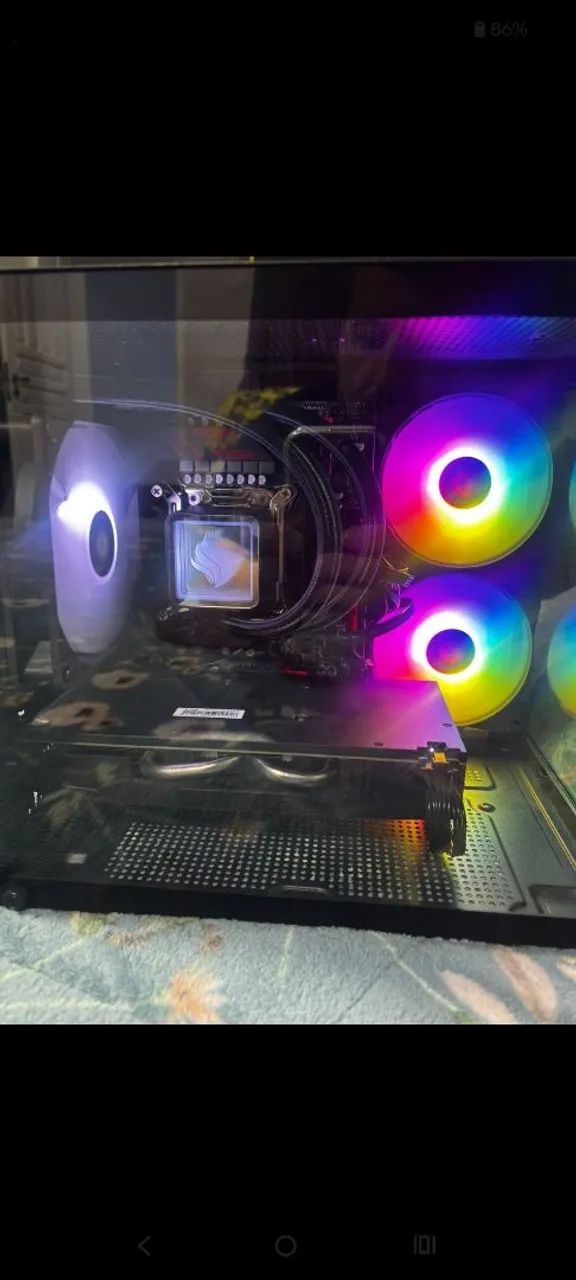 Pc gamer completo novo 3000 reais com a mesa  - Foto 2
