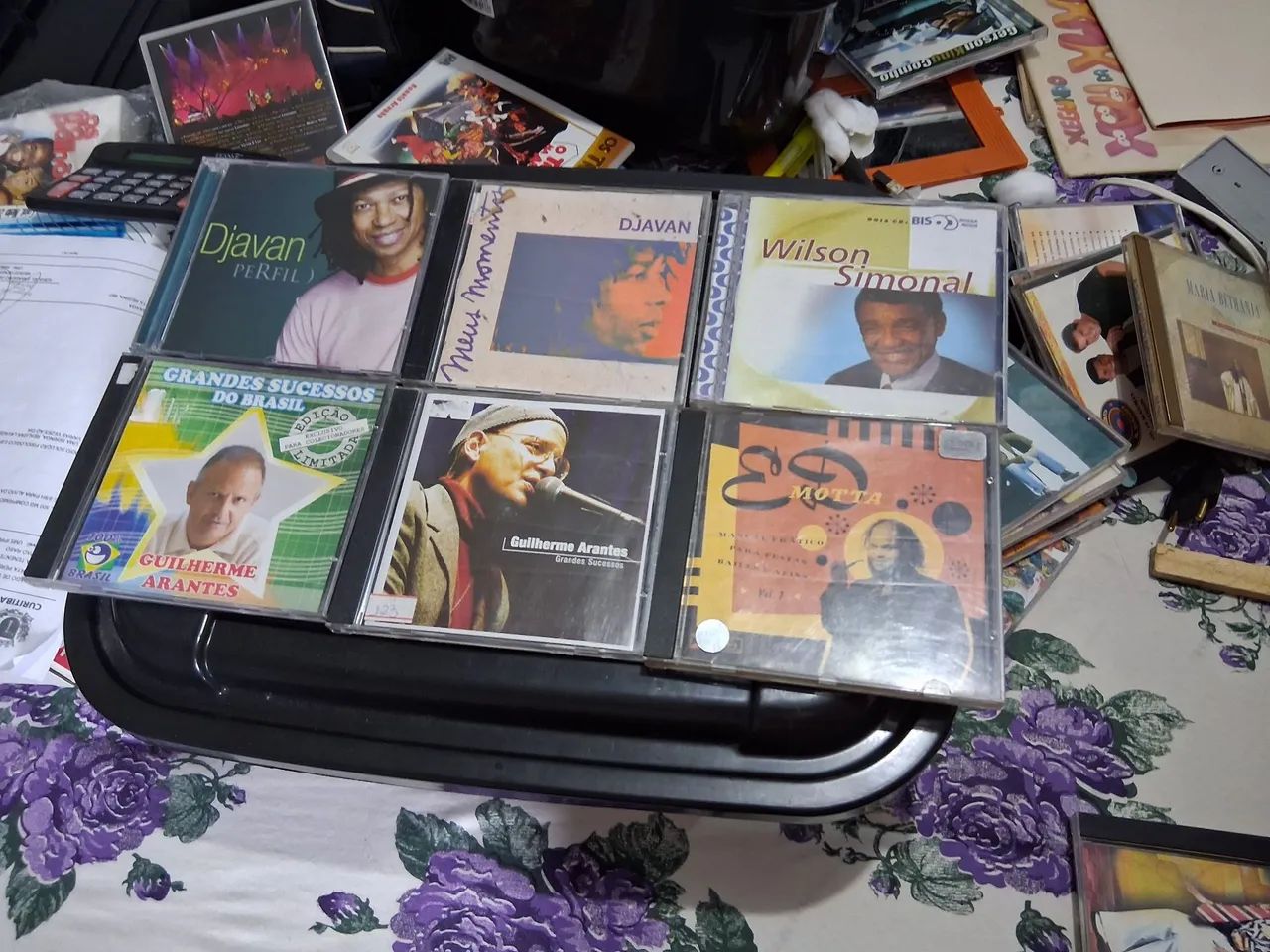 Cds mpb,djavan,Guilherme arantes,
