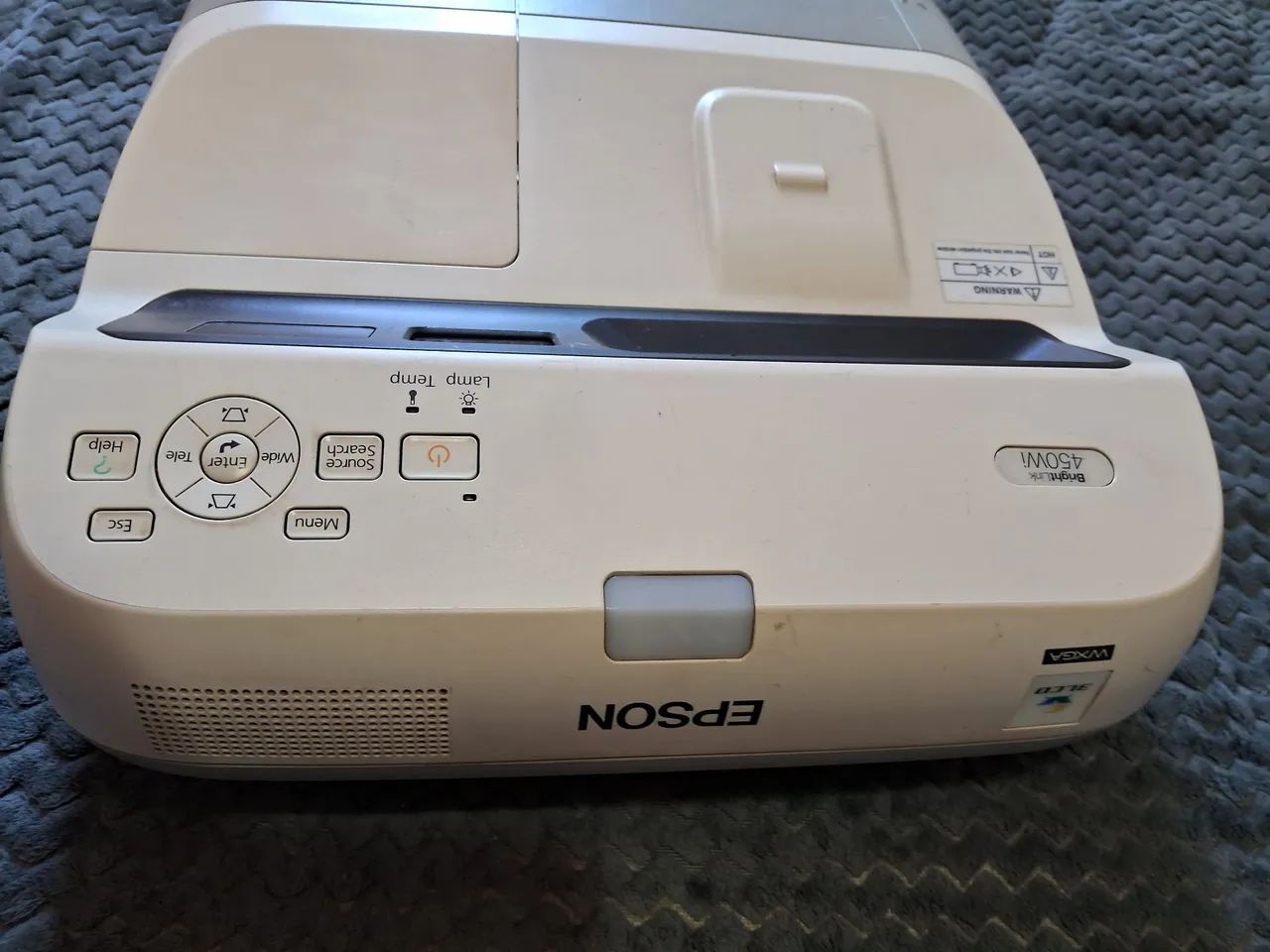 Projetor  Epson  450WI  - Foto 2
