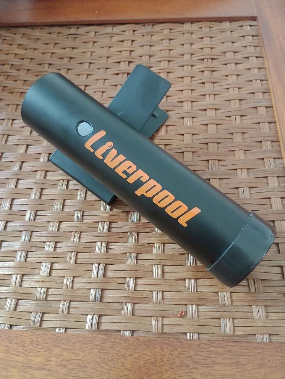 Porta Baquetas Liverpool Articulado Preto Metálico 