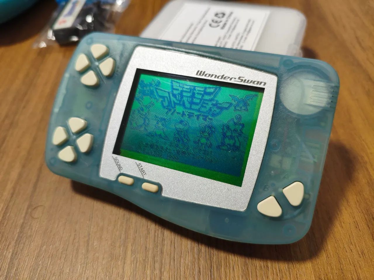 Console Wonderswan + jogos e kit tela LCD - Foto 3