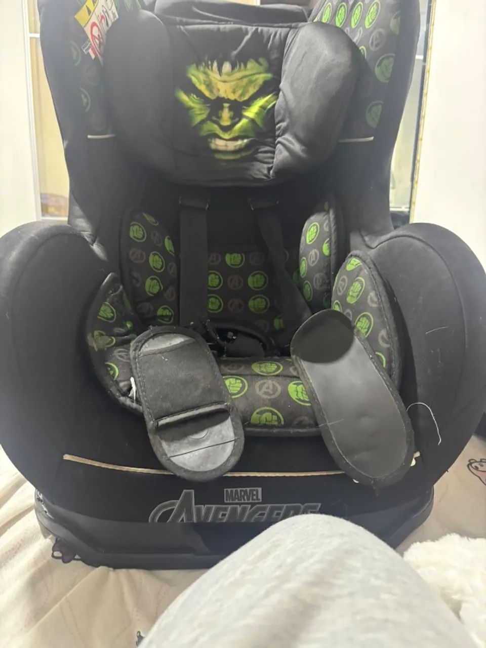 Cadeirinha de bebê menino Hulk - Foto 2