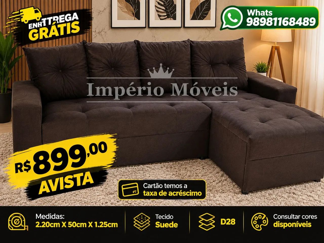 Sofá pronta entrega  - Foto 3