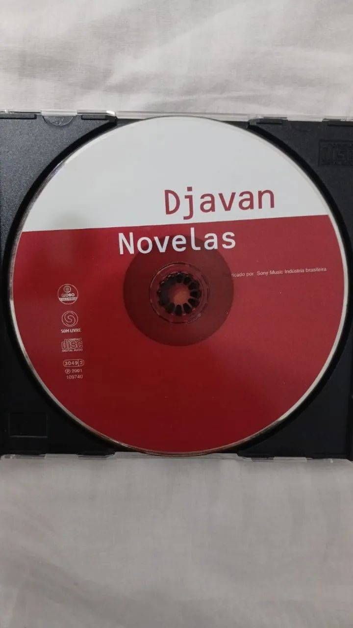 CD Djavan Novelas 2001 - Foto 3