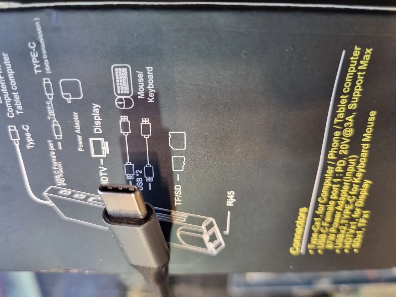 Hub Adaptador USB-C 8 - Foto 5