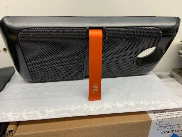 Moto Z3 Play + Snap JBL original - Foto 4
