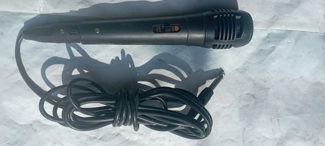 MICROFONE (DYNAMIC)com cabo M8