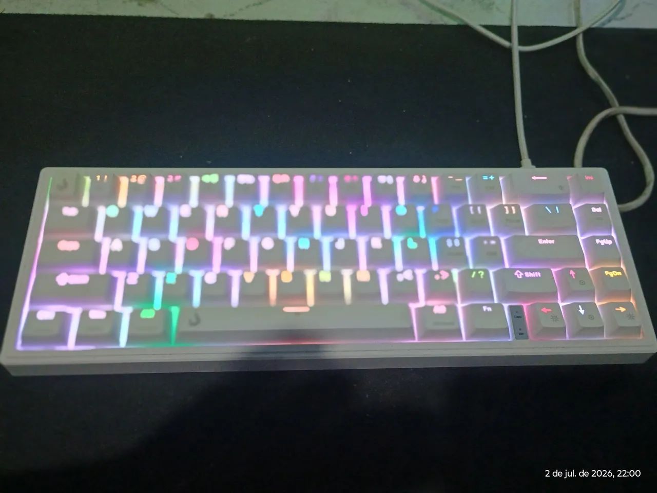 Teclado mecânico Rise