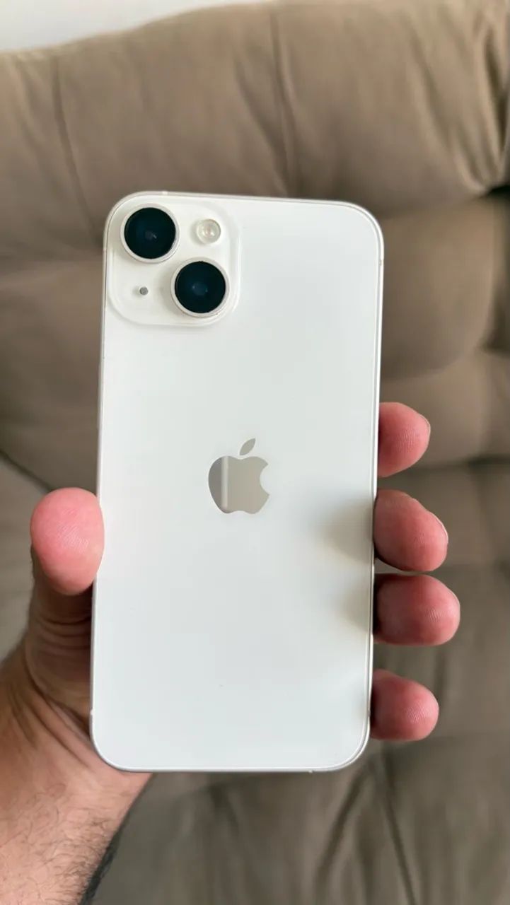 Vendo iPhone 14 de 128 GB Branco  - Foto 4