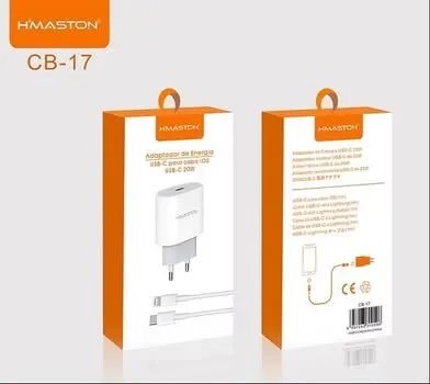 H'Maston CB17 Lightning Carregador Turbo 30W