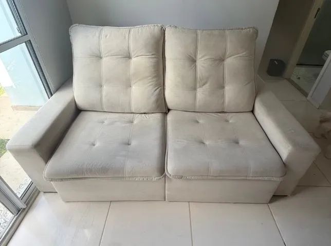 Sofá retrátil 2 lugares - Foto 5