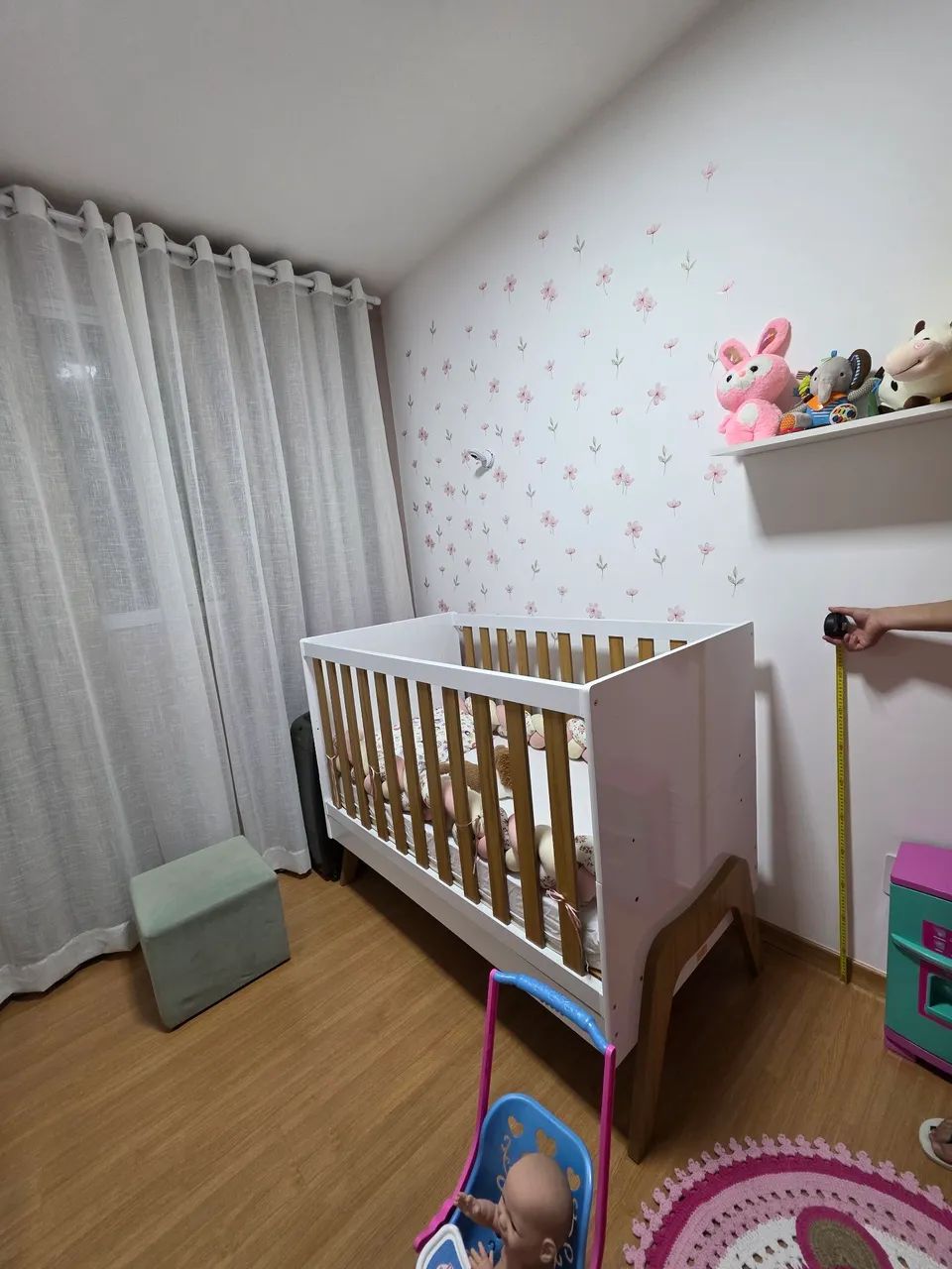Quarto completo Retrô bebê em MDF  - Foto 4