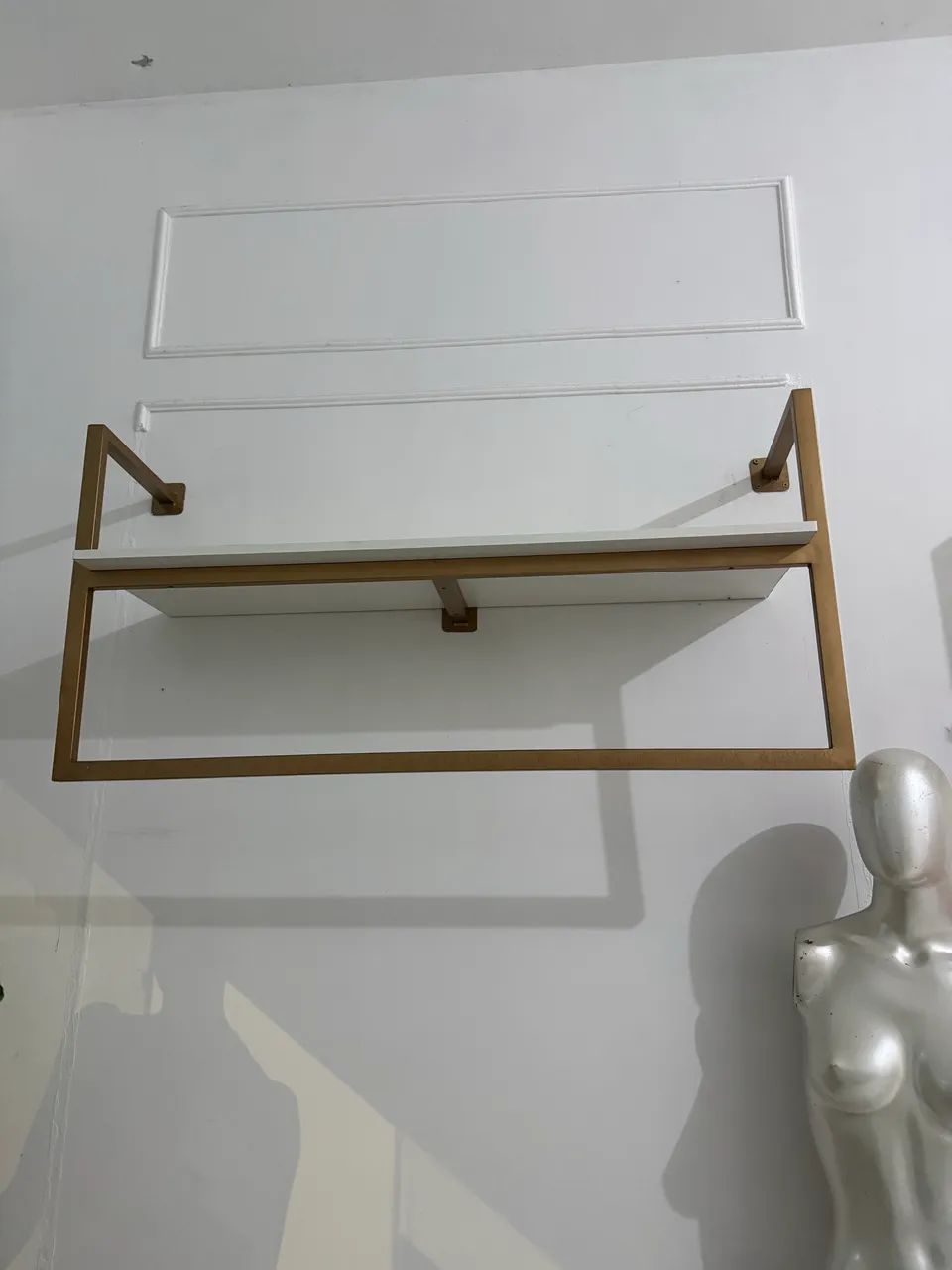 Prateleira de ferro com mdf  - Foto 4