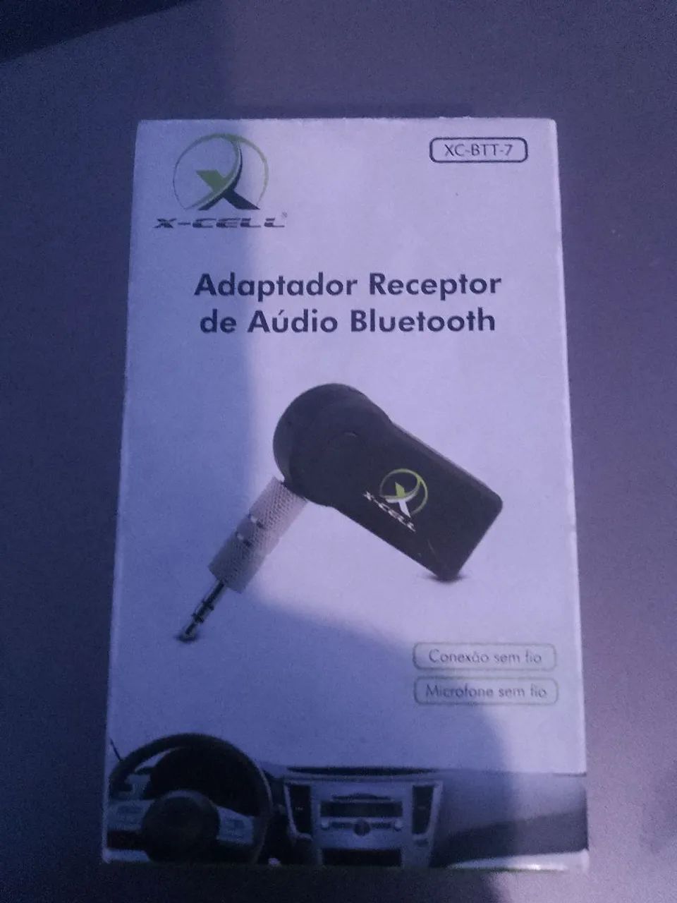 Adaptador receptor de áudio bluetooth 
