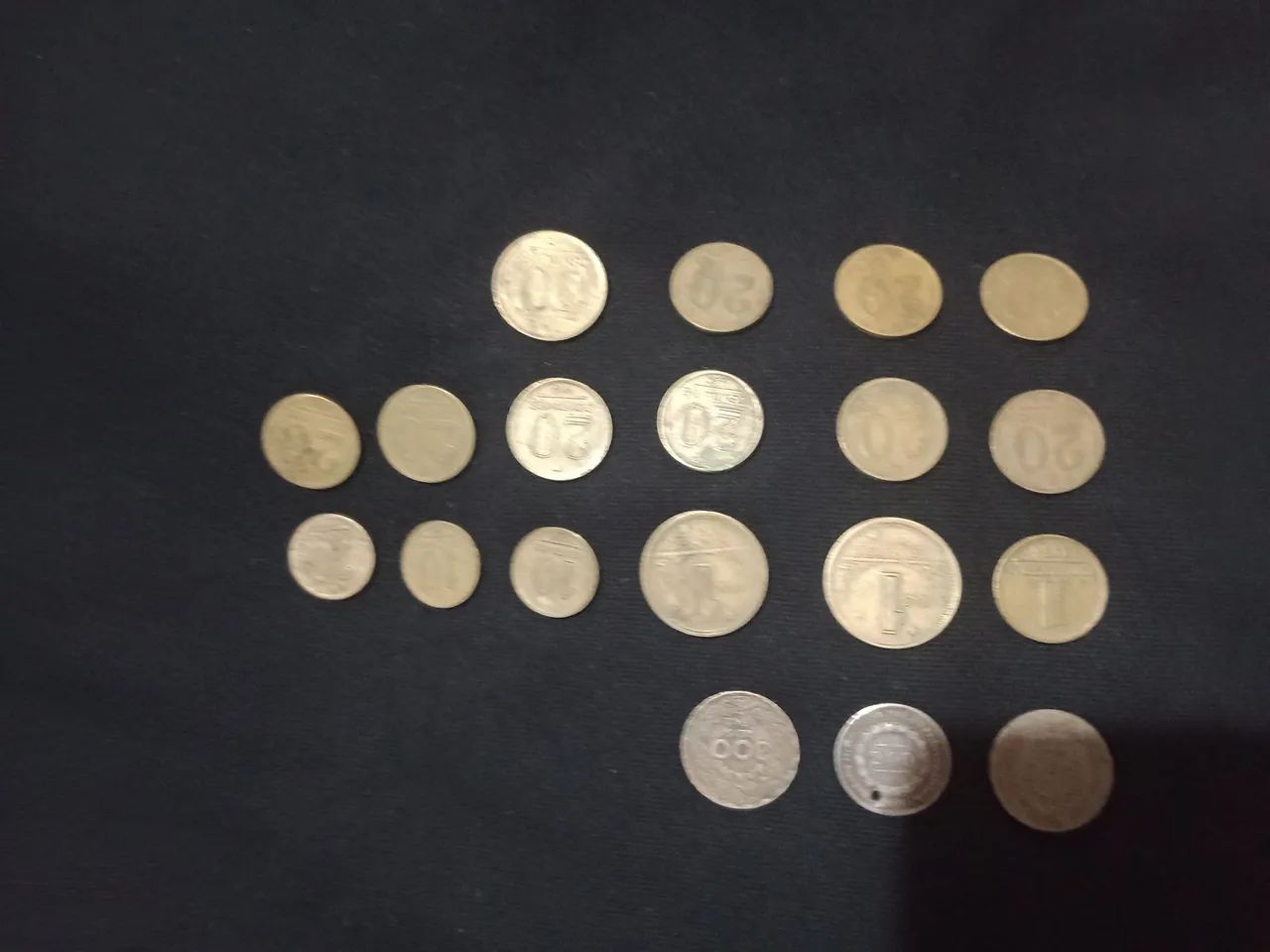Lote de moedas antigas do Brasil quantidade 108 moedas  - Foto 5