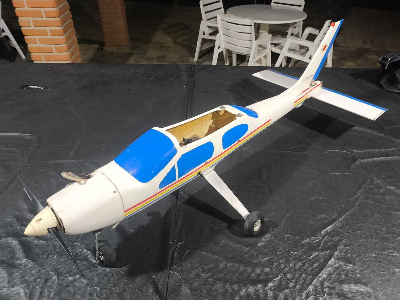 Aeromodelo Glow Cessna Cardinal completo  - Foto 4