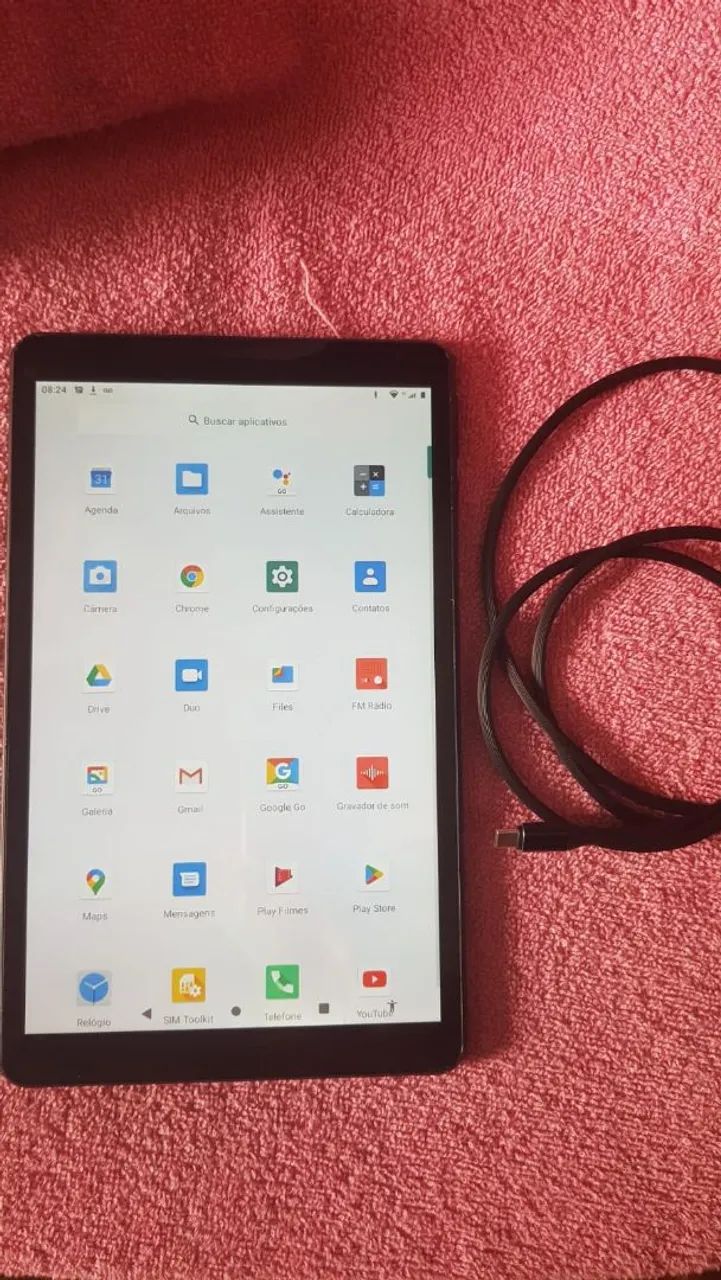 Tablet grandão + cabo top  - Foto 3