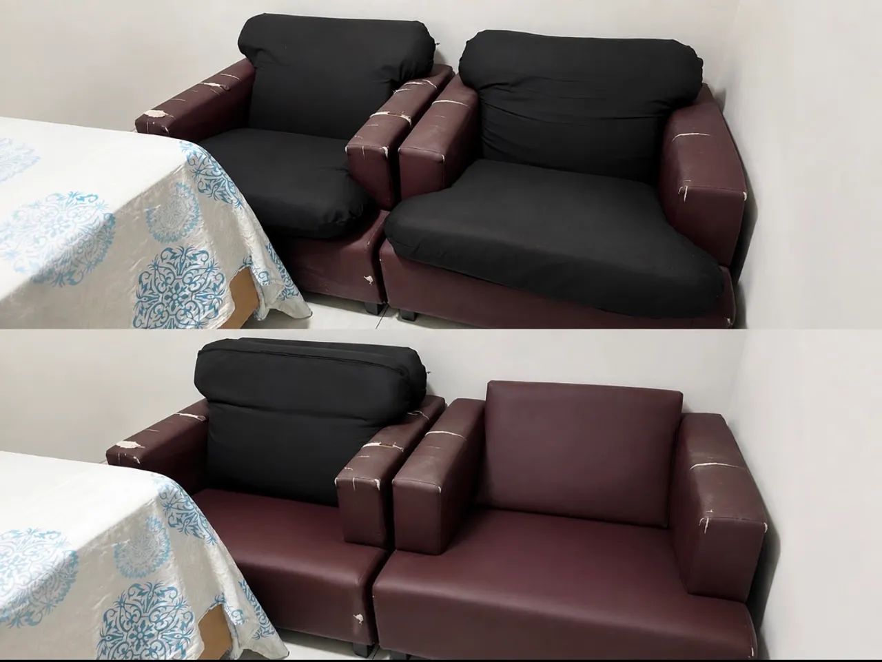2 poltronas + 2 móveis de cabeceira  - Foto 3