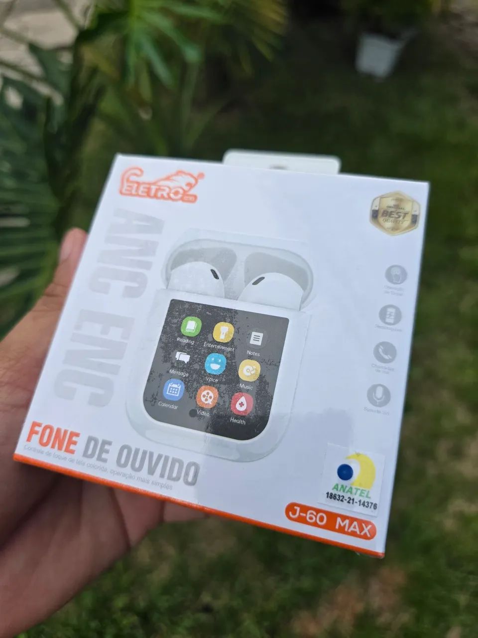 Fone de ouvido novo Bluetooth  - Foto 2