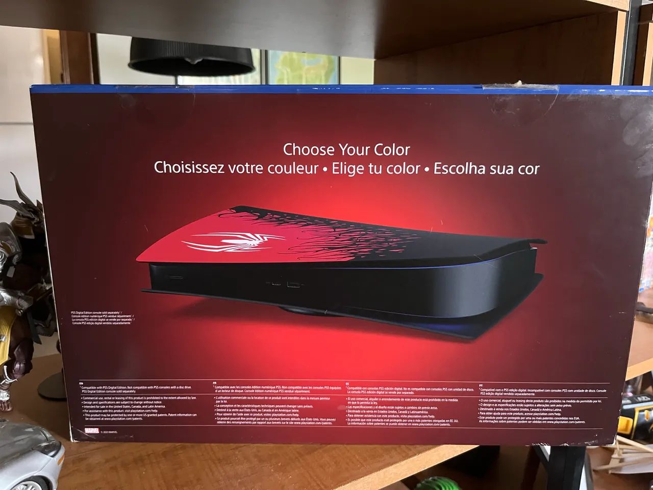 Faceplate SpiderMan PS5 digital  - Foto 2