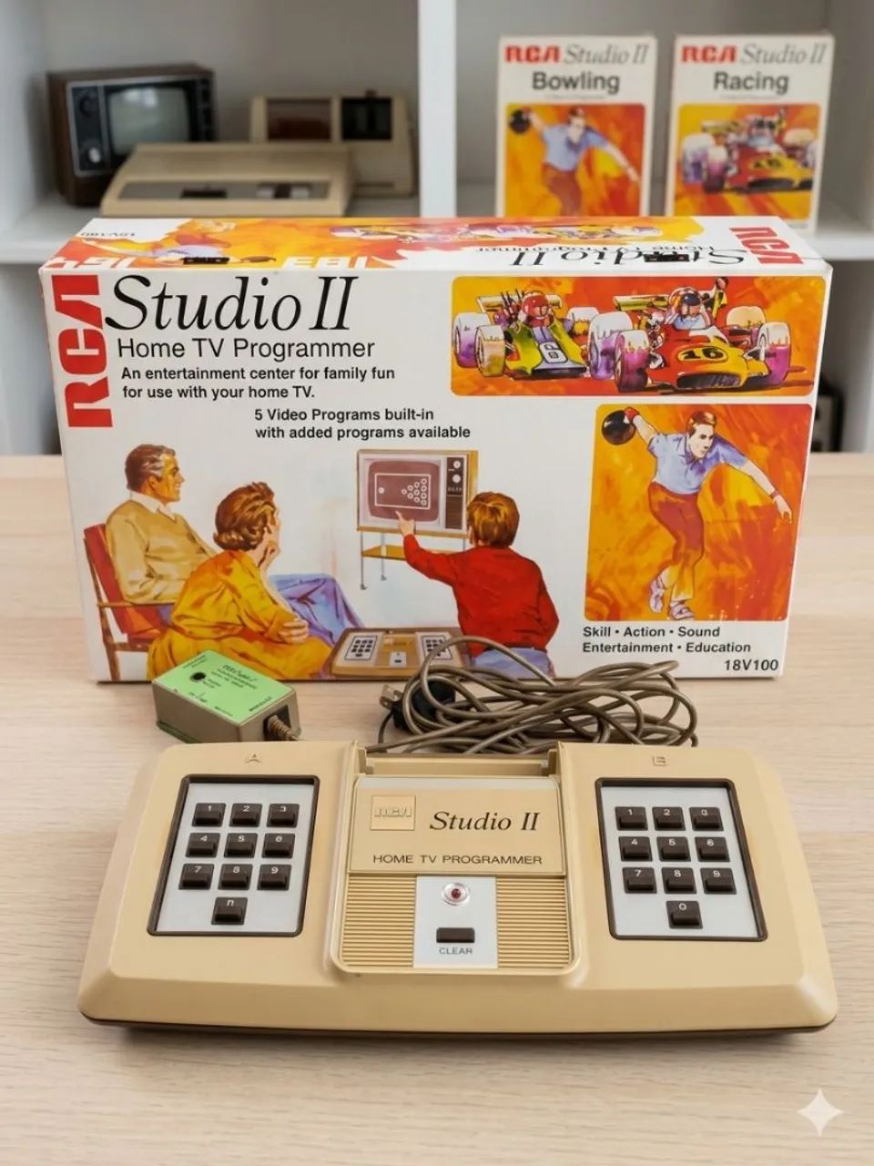 Console RCA Studio II raríssimo não testado