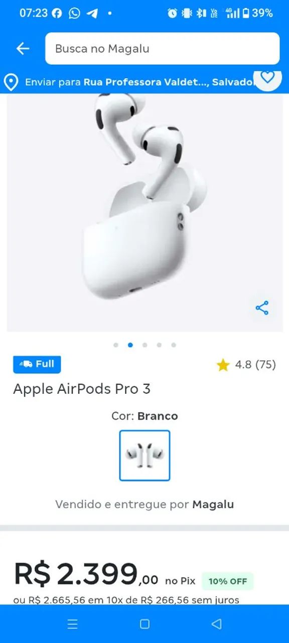 Fone Air prods pro zero  - Foto 2