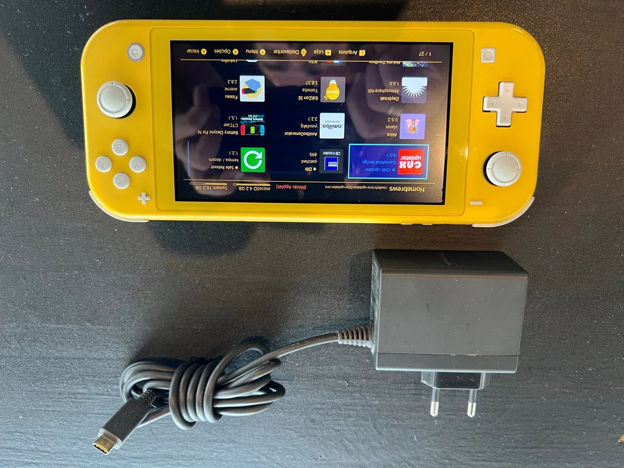 Nintendo Switch lite desbloqueado 