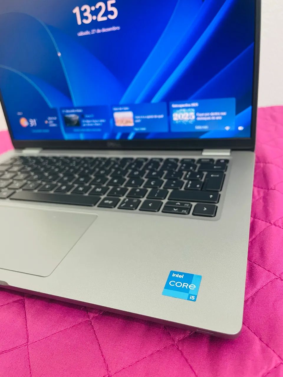NOTEBOOK DELL I5, 16GB RAM, 256SSD COM LEITOR DE DIGITAL E FACIAL