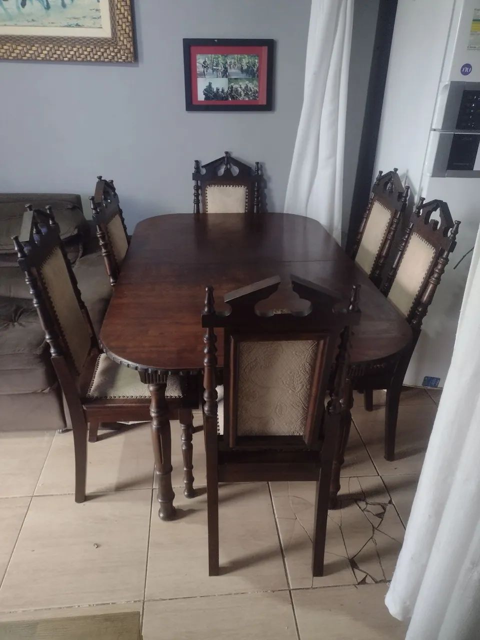Mesa jantar 6cadeiras  - Foto 3