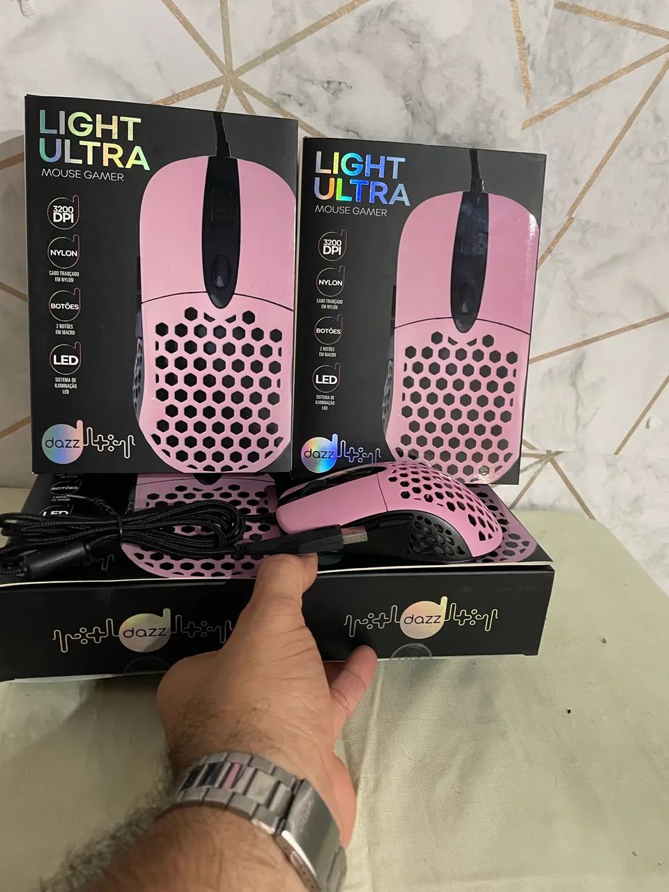 Mouse Gamer Dazz Light Ultra "57,90" - Foto 2