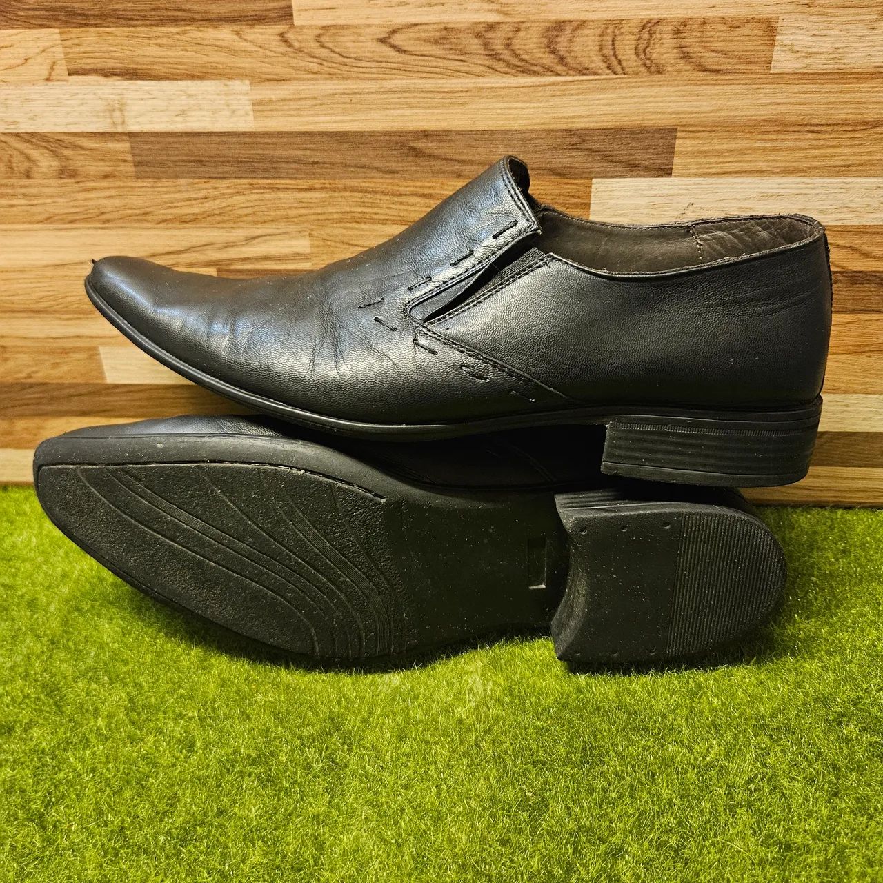 Sapato Parise Slip On Couro 42 - Foto 3