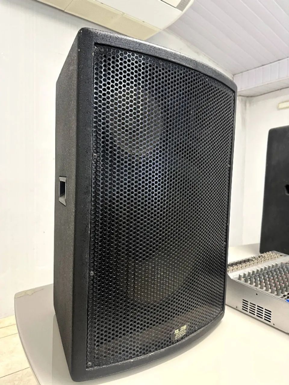 Som Profissional com 2 Caixas de Som + Mesa de Som Amplificada - Foto 3
