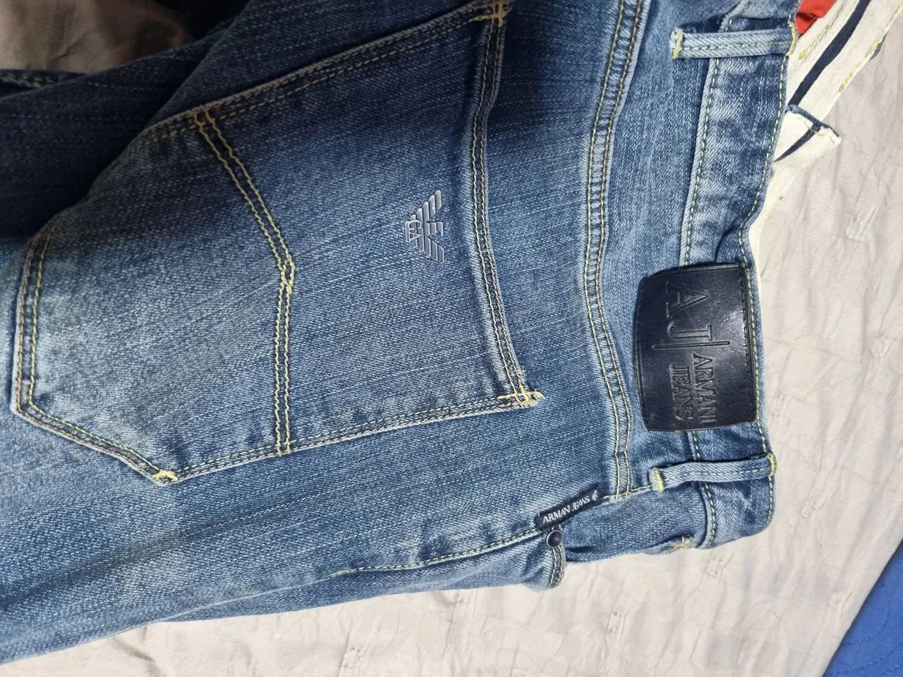 Calça jeans Armani tamanho 46. - Foto 5