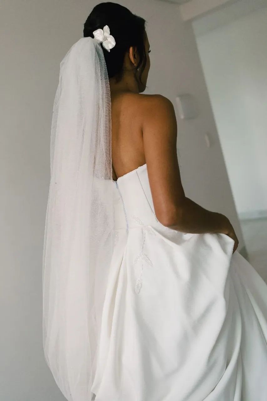 Vestido de noiva Off-White  - Foto 3